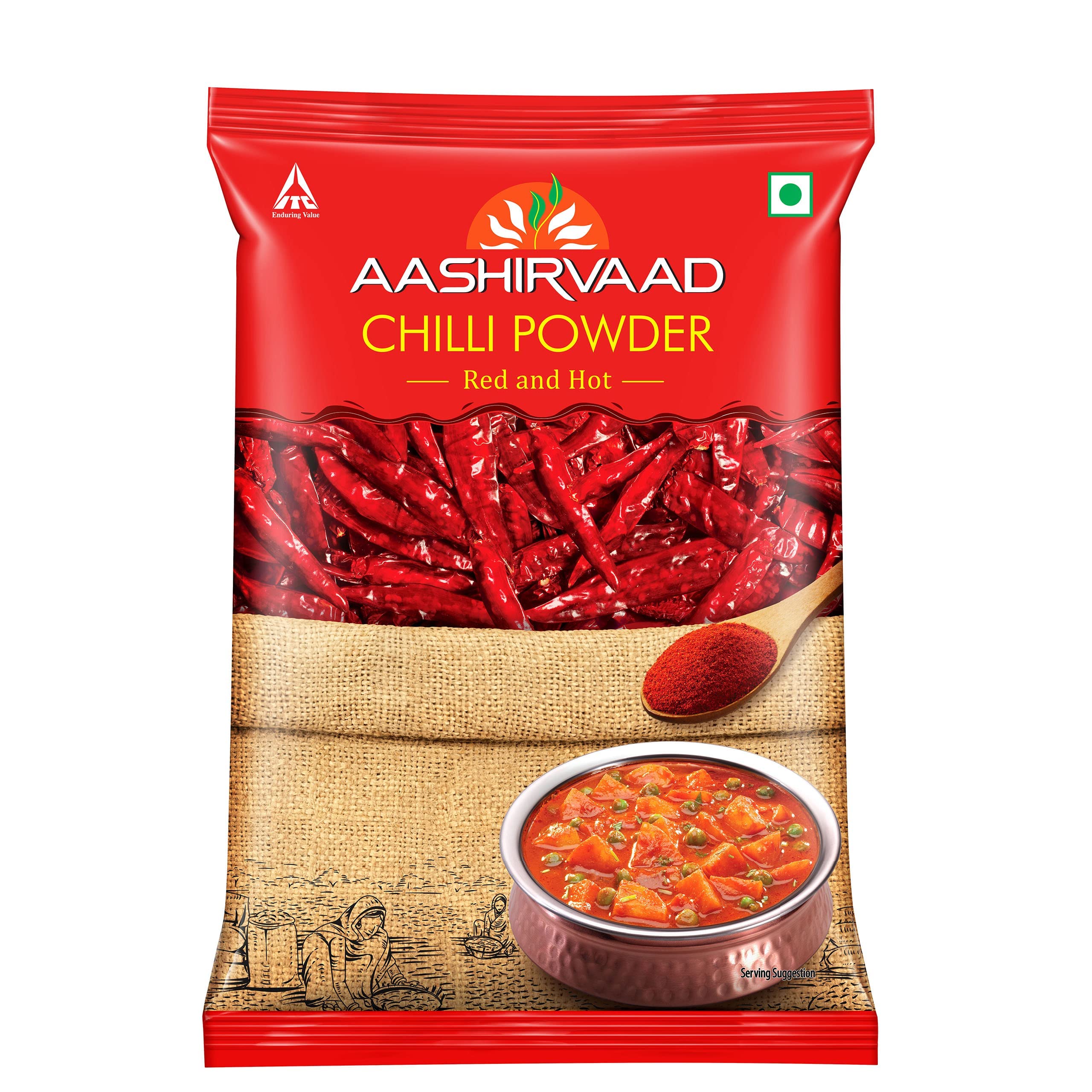 ASHIRVAAD CHILLI POWDER 500GMS